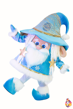Gnome Winter Wizard Mascot Costume