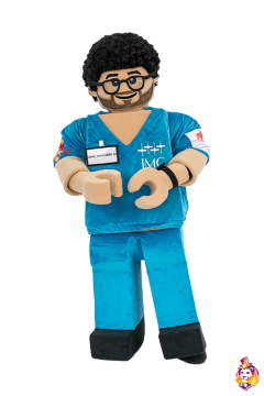 Figurine Doctor Mascot Costume