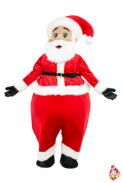 Santa Claus Surprise Mascot Costume