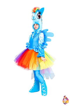 Rainbow Unicorn carnival costume