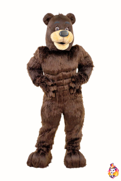 Bear Sportik Mascot Costume
