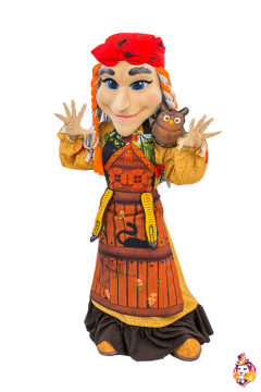 Baba Yaga Zabavushka Mascot Costume