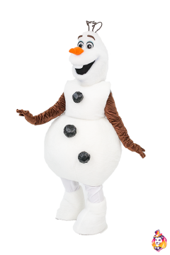 Snowman Oliver Mascot Costume