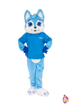 Fox Frosty Mascot Costume