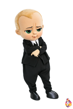 Business Baby Boy mascot costume