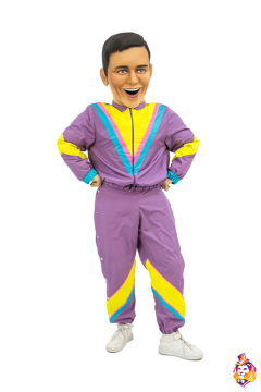 Nostalgia purple Costume for Mascot