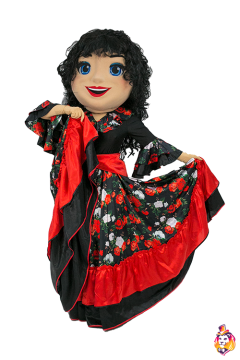 Gypsy Christina Mascot Costume