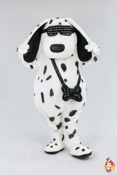 Dalmatian Herman Mascot Costume
