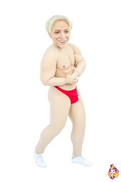 Stripper Blond Mascot Costume