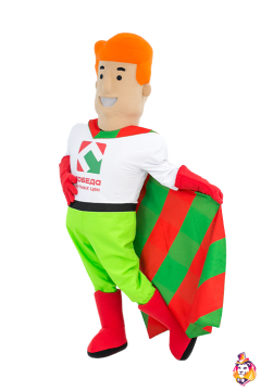 Captain Victory Mascot Costume