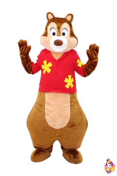 Chipmunk Devil Mascot Costume