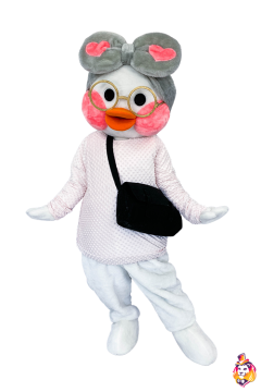White Duck Mascot Costume