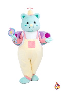 Mint Bear Mascot Costume