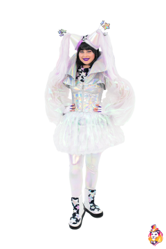Galaxy Girl Glowing Carnival сostume