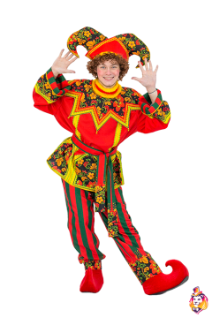 Jester Hohloma Carnival costume