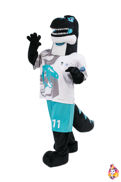 Dinosaur Sports Mascot Costume