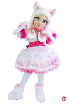 Miss Cat Mascot Costume