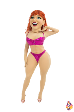 Stripper Beauty Julie Mascot Costume