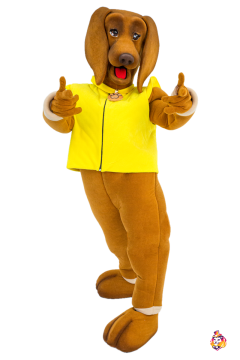 Dog Rich Mascot Costume