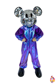 Mr. Mouse mirror Mascot Costume