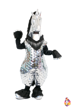 Mirror Horse Mascot Costume
