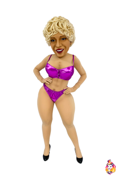 Stripper Christie Mascot Costume