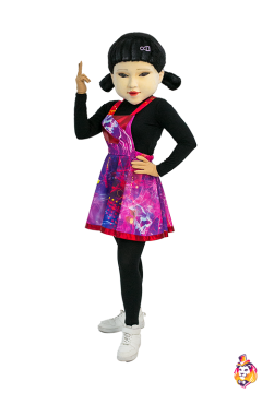 Girl 001 Mascot Costume