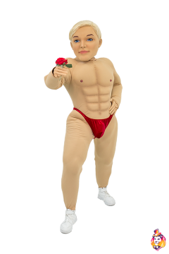 Stripper Boyfriend mascot costume