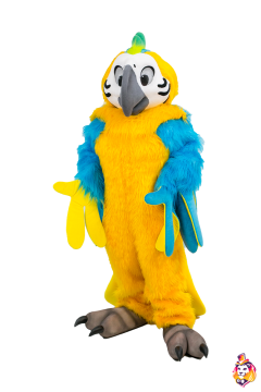 Macaw Parrot Mascot Costume