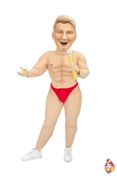 Stripper Nikolai Mascot Costume