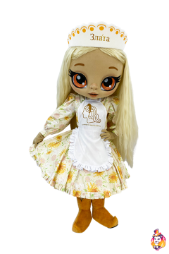 Zlata doll Mascot costume