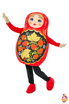 Russian doll Mascot Costume
