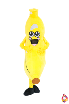 Yellow banana Mascot Costume