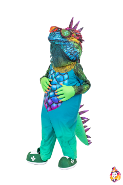 Iguana Mascot Costume
