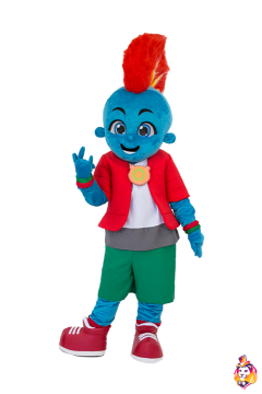 Boy Mig Mascot Costume