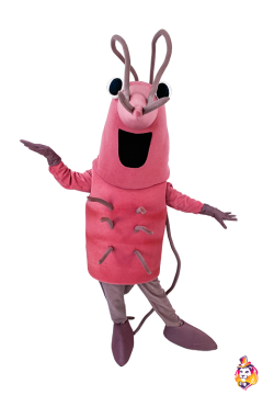 Shrimp Mascot Costume
