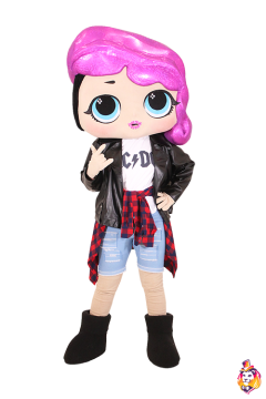 Doll Punk Mascot Costume