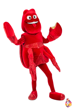 Crab Advisor Mascot Costume