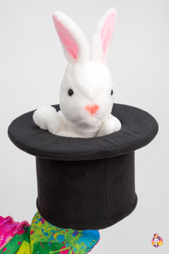 The bunny in the hat game props 