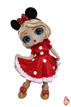 Mouse Girl Mascot Costume