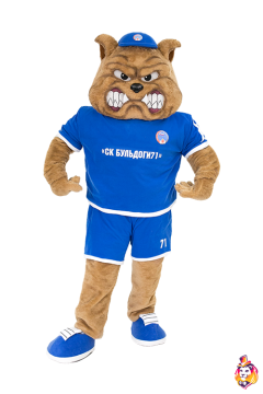 Bulldog Mascot Costume