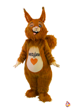 Crazy Squirrel Mascot Costume