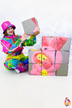 Puzzle cubes  Duck game prop