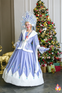 Snow Maiden Snowflake Carnival Costume