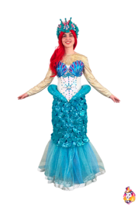 Mermaid Delphine carnival costume