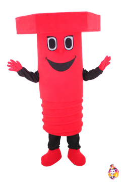 Screw mascot costume