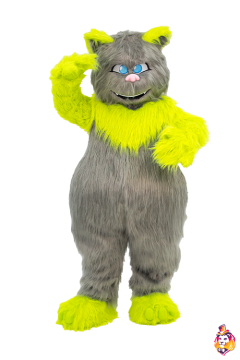 Crazy cat Mascot Costume