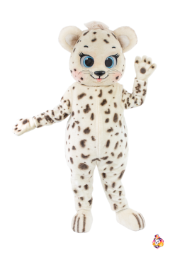 Lynx Sweetheart Mascot Costume
