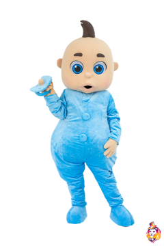 Baby Boy mascot costume