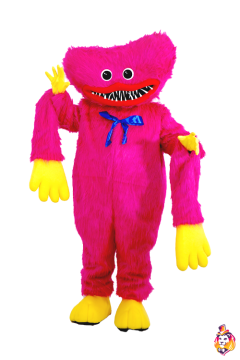 Monster pink Mascot Costume